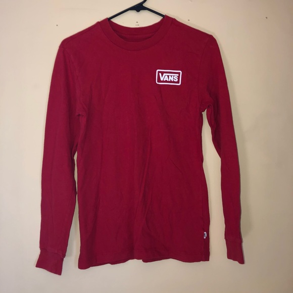 Vans Red Long sleeve Shirt - Picture 7 of 7